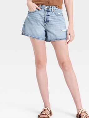 Universal Thread Mid-Rise 90's Baggy Jean Shorts